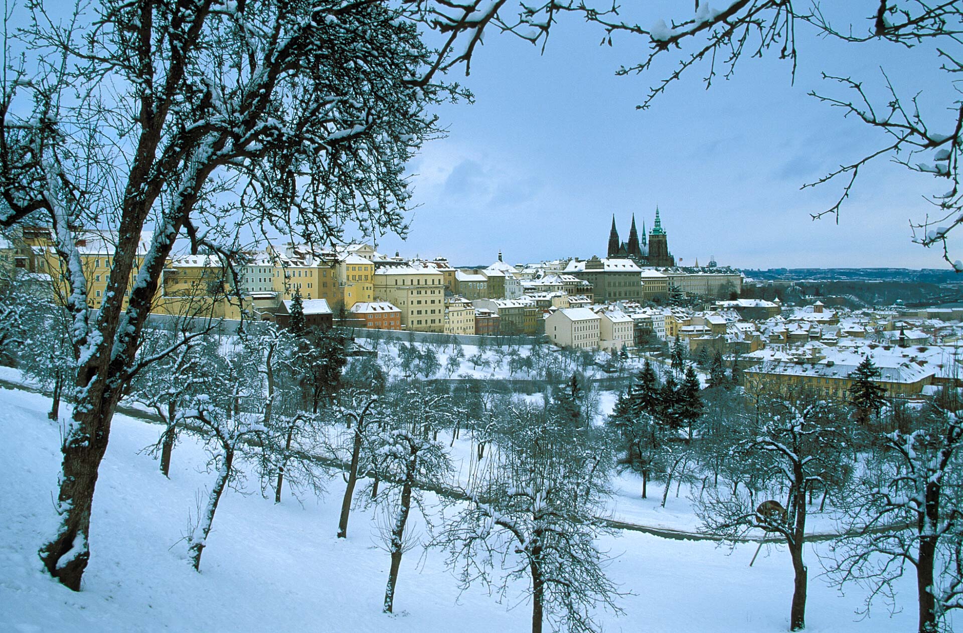 Prag, Vyhlídka Strahovské zahrady